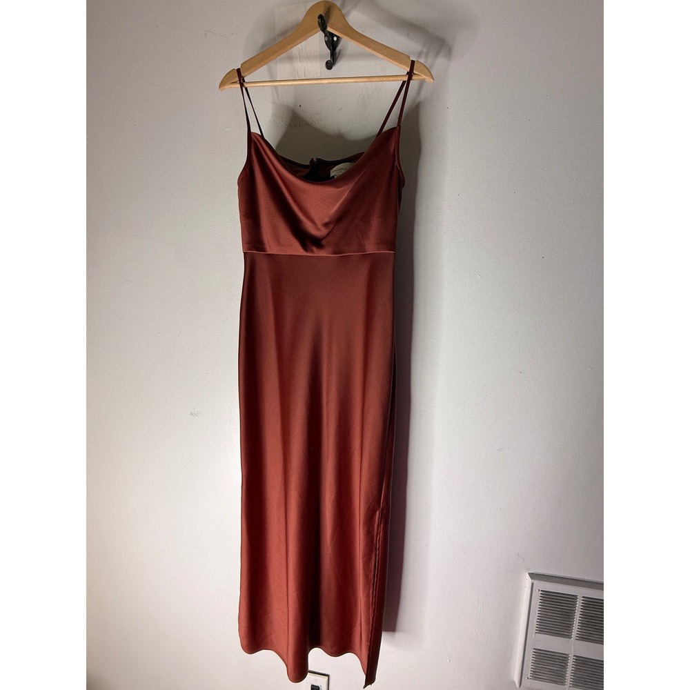SACHIN + BABI Cali Dress Size Us 6 slip midi/maxi dress in a cinnamon color